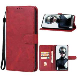 For ZTE nubia Red Magic 9S Pro Leather Phone Case(Red)