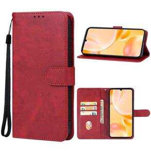 For ZTE Blade A55 Leather Phone Case(Red)