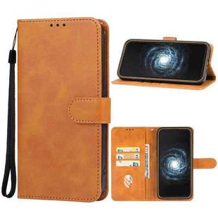 For CUBOT KingKong 6 Leather Phone Case(Brown)