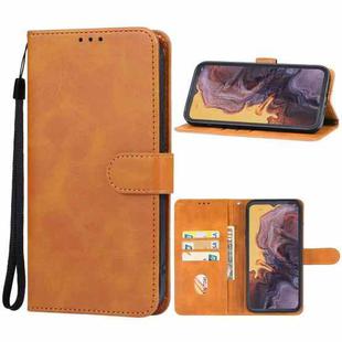 For CUBOT KingKong 9 Leather Phone Case(Brown)