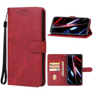 For CUBOT KingKong Ace 3 Leather Phone Case(Red)