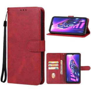 For CUBOT KingKong X Leather Phone Case(Red)