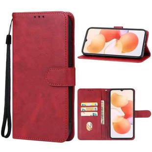 For CUBOT A10 Leather Phone Case(Red)