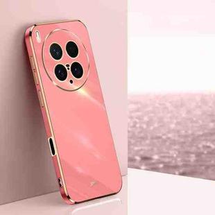 For vivo X200 Ultra XINLI Straight Edge 6D Electroplate TPU Phone Case(Hawthorn Red)