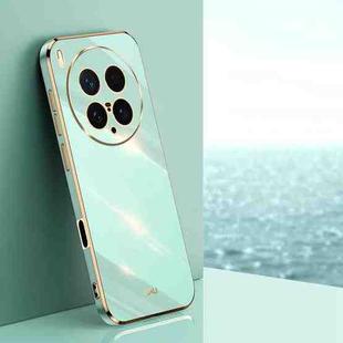 For vivo X200 Ultra XINLI Straight Edge 6D Electroplate TPU Phone Case(Mint Green)