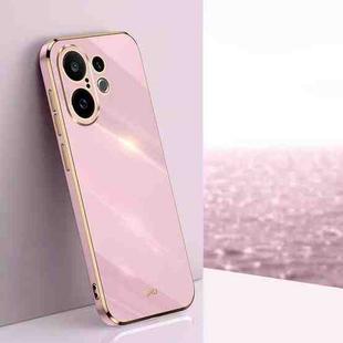 For vivo S30 Pro mini 5G XINLI Straight Edge 6D Electroplate TPU Phone Case(Cherry Purple)