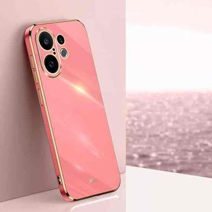 For vivo S30 Pro mini 5G XINLI Straight Edge 6D Electroplate TPU Phone Case(Hawthorn Red)