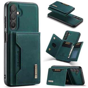 For Samsung Galaxy A15 5G / A15 4G DG.MING M2 Series 3-Fold Multi Card Bag + Magnetic Phone Case(Green)