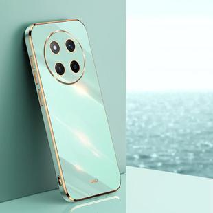 For Honor X60 Pro XINLI Straight Edge 6D Electroplate TPU Phone Case(Mint Green)