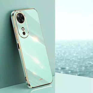 For Honor Play 60 XINLI Straight Edge 6D Electroplate TPU Phone Case(Mint Green)