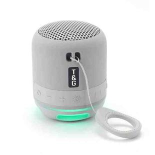 T&G TG294 TWS LED Mini Portable Wireless Stereo Sound Outdoor Speaker(Grey)