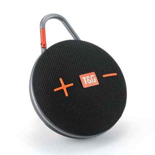 T&G TG648 TWS Outdoor Mini Portable Wireless Bluetooth Speaker with LED Light(Black)