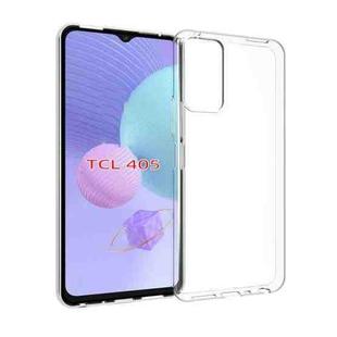 For TCL 405 Waterproof Texture TPU Phone Case(Transparent)