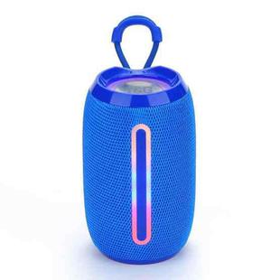 T&G TG653 TWS LED Mini Portable Wireless Stereo Sound Outdoor Speaker(Blue)