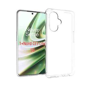 For OnePlus Nord CE 3 Lite 5G Waterproof Texture TPU Phone Case(Transparent)