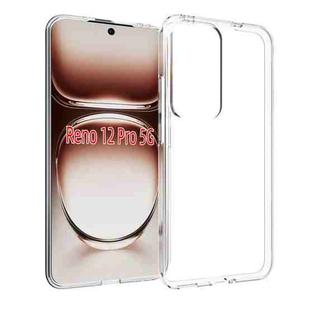 For OPPO Reno12 Pro 5G Global Waterproof Texture TPU Phone Case(Transparent)