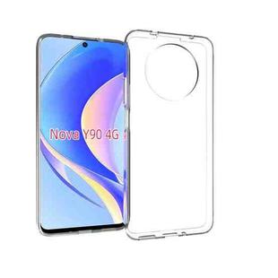 For Huawei Enjoy 50 Pro 5G / nova Y90 4G Global Waterproof Texture TPU Phone Case(Transparent)