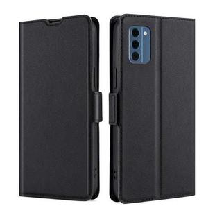 For Nokia C300 4G US Version Ultra-thin Voltage Side Buckle Horizontal Flip Leather Phone Case(Black)