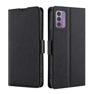 For Nokia G42 5G Ultra-thin Voltage Side Buckle Horizontal Flip Leather Phone Case(Black)