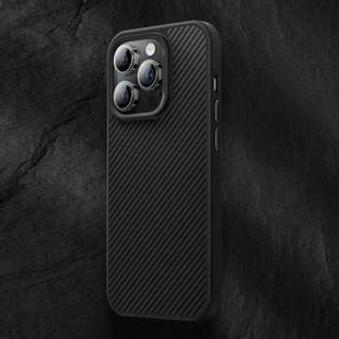 For iPhone 14 Pro Max Benks 600D MagSafe Kevlar Carbon Fiber Shockproof Phone Case(Black)