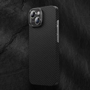 For iPhone 14 Plus Benks 600D MagSafe Kevlar Carbon Fiber Phone Case(Black)