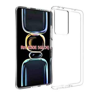 For Xiaomi Redmi K60E 5G Waterproof Texture TPU Phone Case(Transparent)