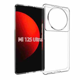 For Xiaomi 12S Ultra Waterproof Texture TPU Phone Case(Transparent)