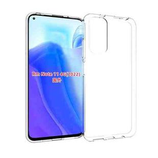 For Xiaomi Redmi Note 11 4G 2022 Waterproof Texture TPU Phone Case(Transparent)