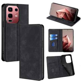 For Infinix Note 50s 5G Skin Feel Magnetic Leather Phone Case(Black)