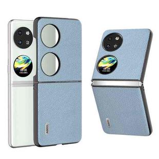 For Huawei P60 Pocket ABEEL Black Edge Genuine Mino Phone Case(Blue)
