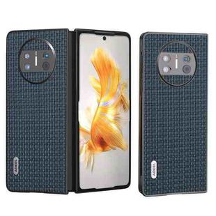 For Huawei Mate X3 ABEEL Genuine Luxury Black Edge Phone Case(Royal Blue)