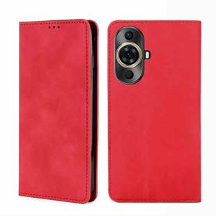 For Huawei nova 11 Pro 4G / 11 Ultra 4G Skin Feel Magnetic Leather Phone Case(Red)