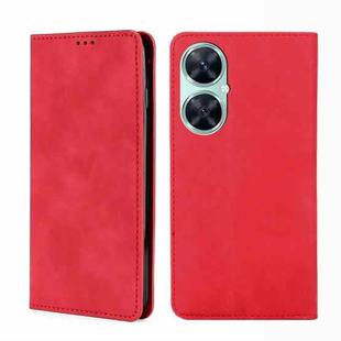 For Huawei Enjoy 60 Pro / nova 11i Skin Feel Magnetic Leather Phone Case(Red)