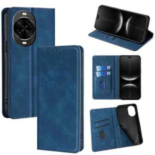 For Huawei nova 14 Pro 5G Skin Feel Magnetic Leather Phone Case(Blue)