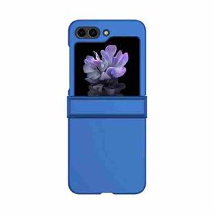 For Samsung Galaxy Z Flip5 Skin Feel PC Phone Case with Hinge(Blue)