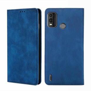 For Nokia G11 Plus Skin Feel Magnetic Leather Phone Case(Blue)