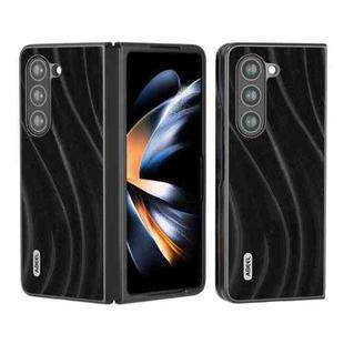For Samsung Galaxy Z Fold5 ABEEL Galactic Pattern Protective Phone Case(Black)