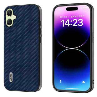 For Samsung Galaxy A05 ABEEL Carbon Fiber Texture Protective Phone Case(Dark Blue)