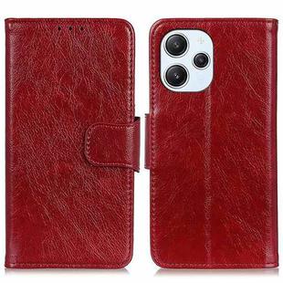 For Xiaomi Redmi 12 4G Nappa Texture Horizontal Flip Leather Phone Case(Red)