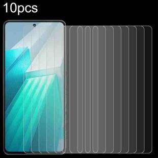 For vivo iQOO Neo8 10pcs 0.26mm 9H 2.5D Tempered Glass Film
