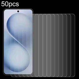 For vivo V60 5G 50pcs 0.26mm 9H 2.5D Tempered Glass Film