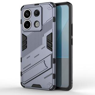 For Xiaomi Redmi Note 13 Pro+ Punk Armor 2 in 1 PC + TPU Phone Case(Grey)