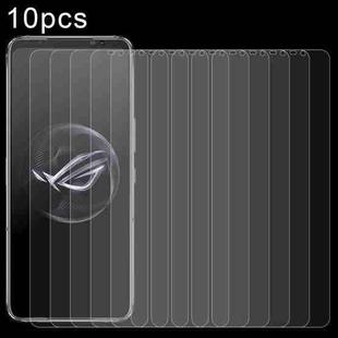 For Asus ROG Phone 7 / 7 Pro 10pcs 0.26mm 9H 2.5D Tempered Glass Film