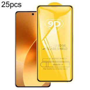 For Realme 15 5G 25pcs 9D Full Glue Screen Tempered Glass Film