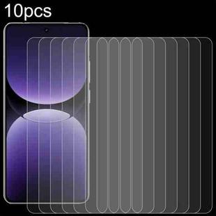 For Realme GT7 10pcs 0.26mm 9H 2.5D Tempered Glass Film
