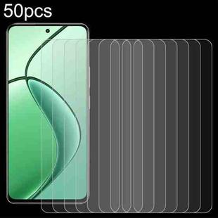 For Realme P1 50pcs 0.26mm 9H 2.5D Tempered Glass Film