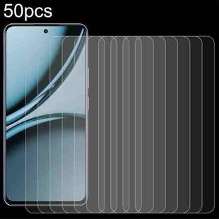 For Realme Narzo 70x 50pcs 0.26mm 9H 2.5D Tempered Glass Film