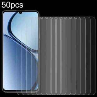 For Realme C65s 50pcs 0.26mm 9H 2.5D Tempered Glass Film