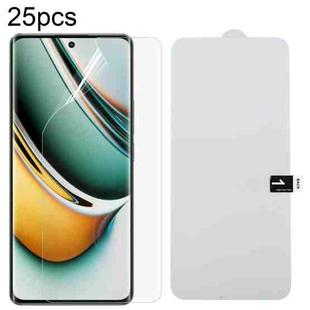 For Realme 11 Pro 25pcs Full Screen Protector Explosion-proof Hydrogel Film