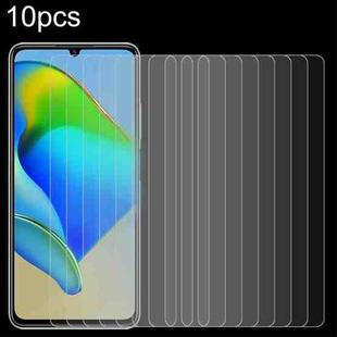 For ZTE Blade A72s 10pcs 0.26mm 9H 2.5D Tempered Glass Film